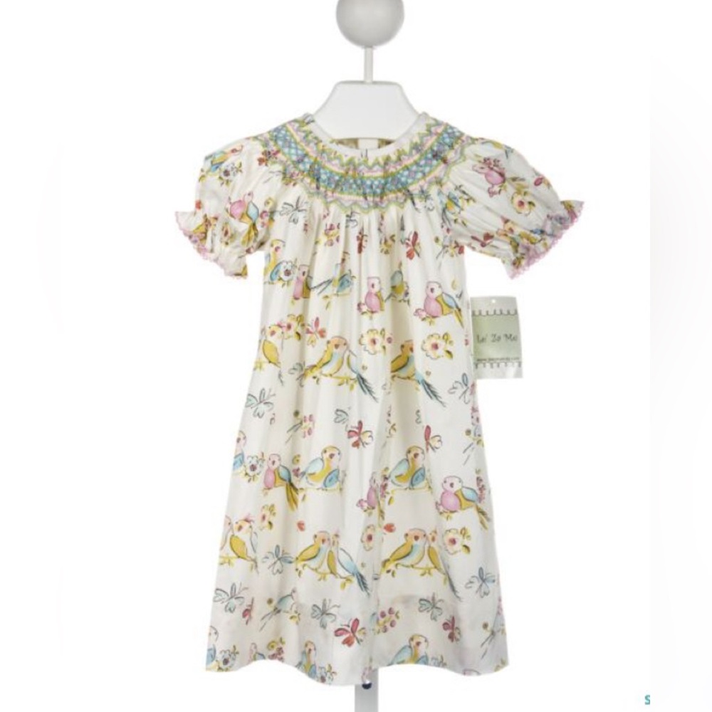 Lovey Dovey smocked dress